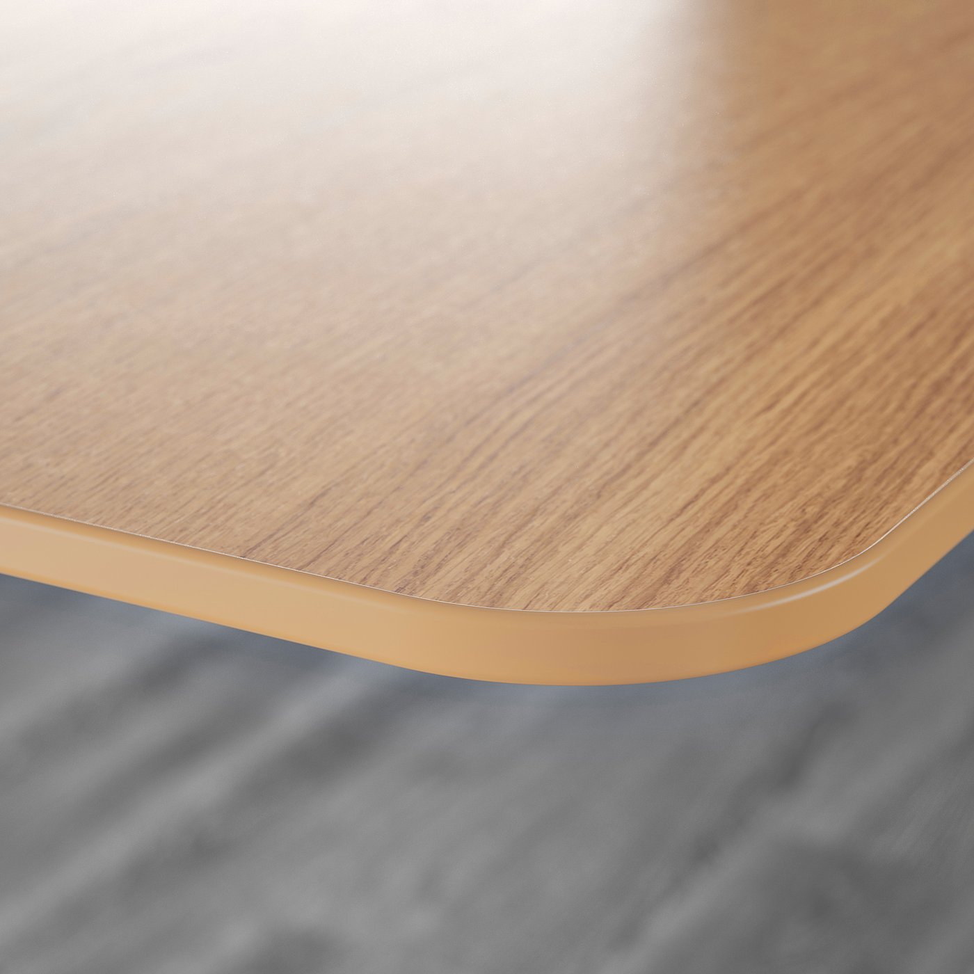 BEKANT oak veneer, white, Desk, 120x80 cm IKEA