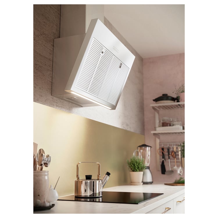 BEMÖTA wall mounted cooker hood, stainless steel colour IKEA