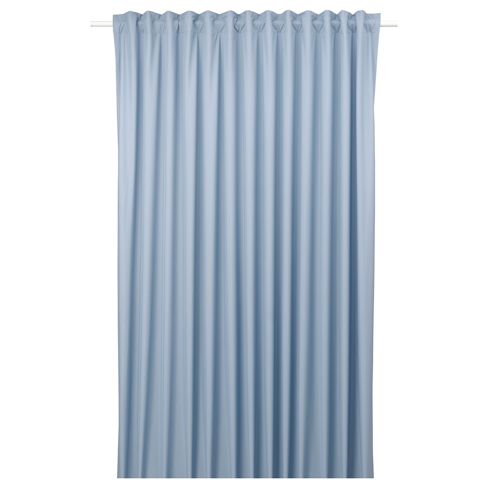BENGTA Block-out curtain, 1 length, blue, 210x250 cm - IKEA