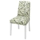 BERGMUND Chair, white/Fågelfors multicolour