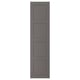 BERGSBO Door, dark grey, 50x195 cm