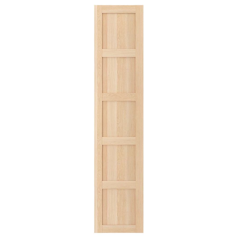 BERGSBO door, white stained oak effect, 50x229 cm IKEA