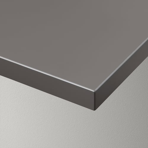 BERGSHULT dark grey, shelf, 80x20 cm IKEA