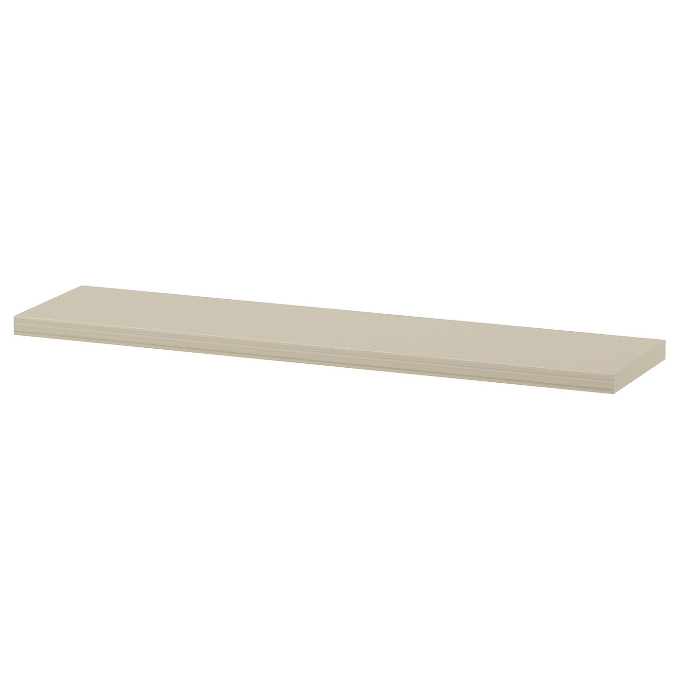 BERGSHULT Shelf - grey-beige 80x20 cm