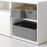 BESTÅ Box, yellow, 25x31x15 cm