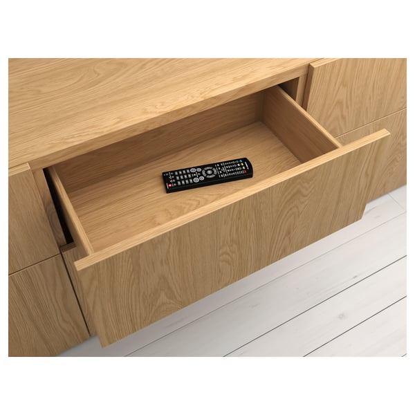 BESTÅ Drawer frame oak effect IKEA
