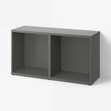 BESTÅ Frame, dark grey, 120x40x64 cm