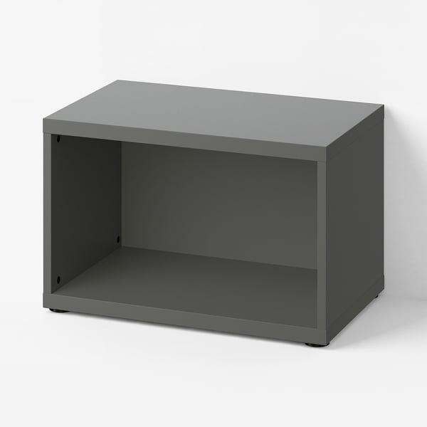 BESTÅ Frame, dark grey, 60x40x38 cm