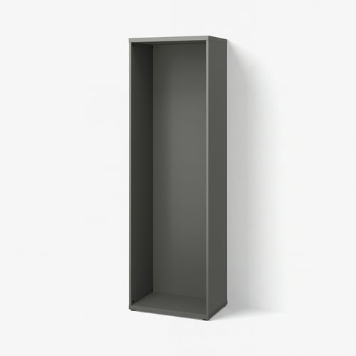 BESTÅ Frame, dark grey, 60x40x192 cm