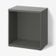 BESTÅ Frame, dark grey, 60x40x64 cm