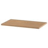 BESTÅ Shelf, oak effect, 56x36 cm