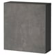 BESTÅ Shelf unit with door, black-brown/Kallviken dark grey, 60x22x64 cm