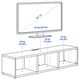 BESTÅ TV bench, blackbrown, 180x40x38 cm IKEA UK — free download