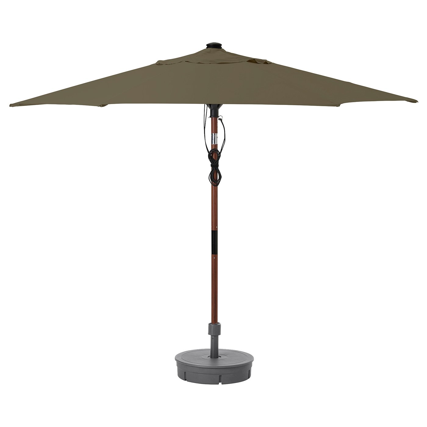 parasol base 38mm argos