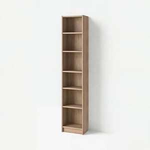 BILLY Bookcase, oak effect, 40x28x202 cm