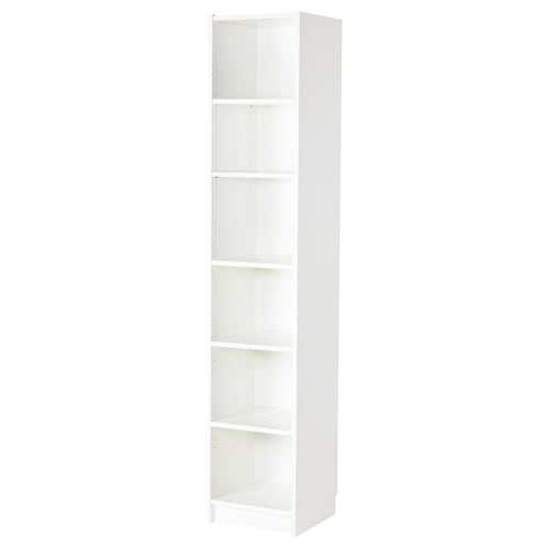 BILLY Bookcase - white 40x39x202 cm