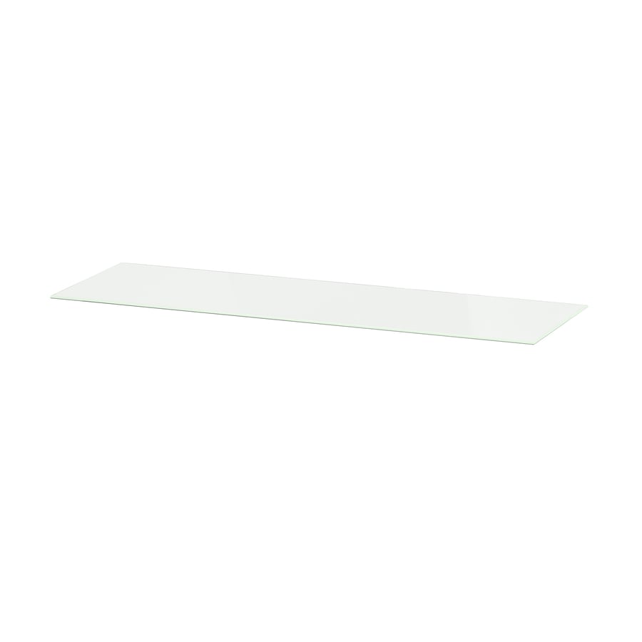 BILLY extra shelf, glass, 76x26 cm IKEA