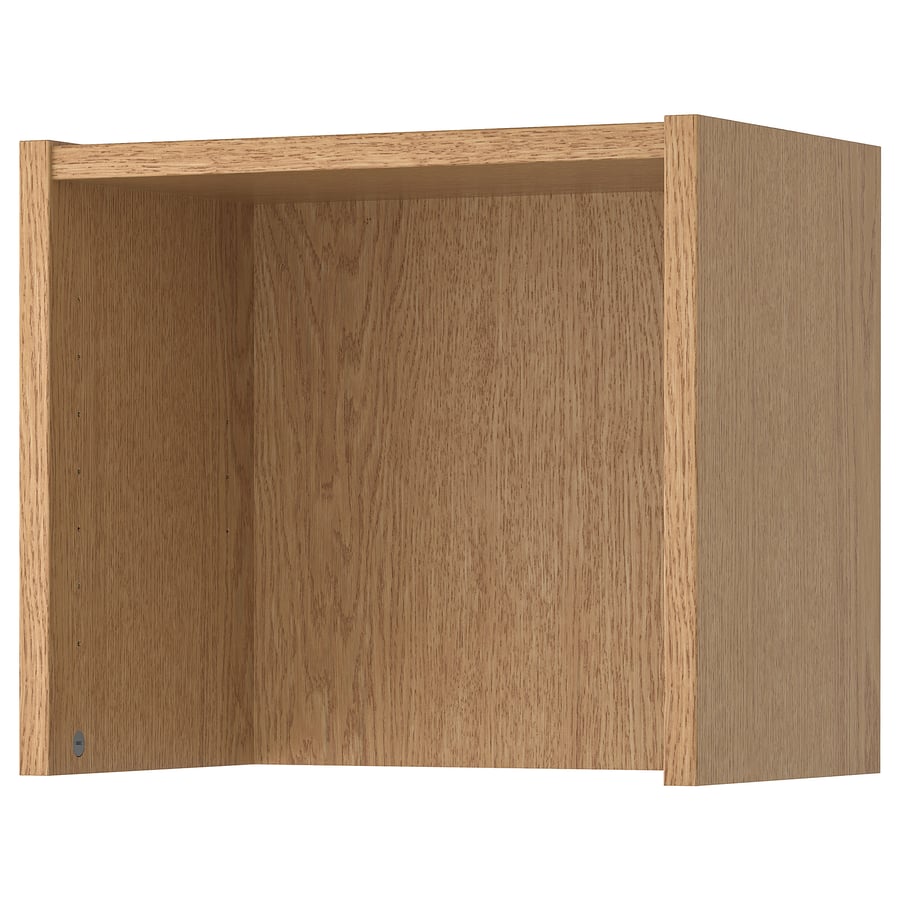 BILLY oak veneer, Height extension unit, 40x28x35 cm IKEA