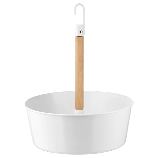 Bittergurka Hanging Planter White Ikea