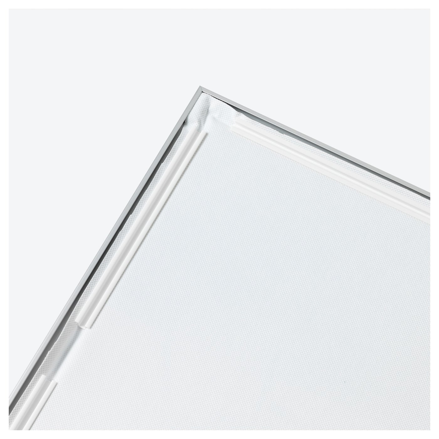 Ikea Bjorksta World Map Björksta Picture With Frame, Black And White World Map/Aluminium-Colour,  200X140 Cm - Ikea