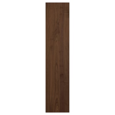 BJÖRNESKOGEN Door, walnut veneer, 50x229 cm