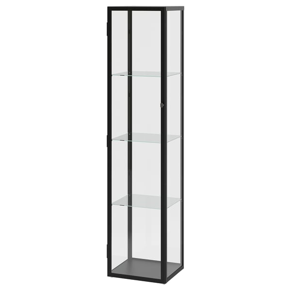 IKEA Detolf LED Lighting -   Glass cabinet doors, Ikea detolf,  Glass display case