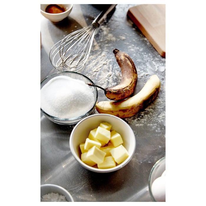 BLANDA serving bowl, clear glass, 12 cm IKEA