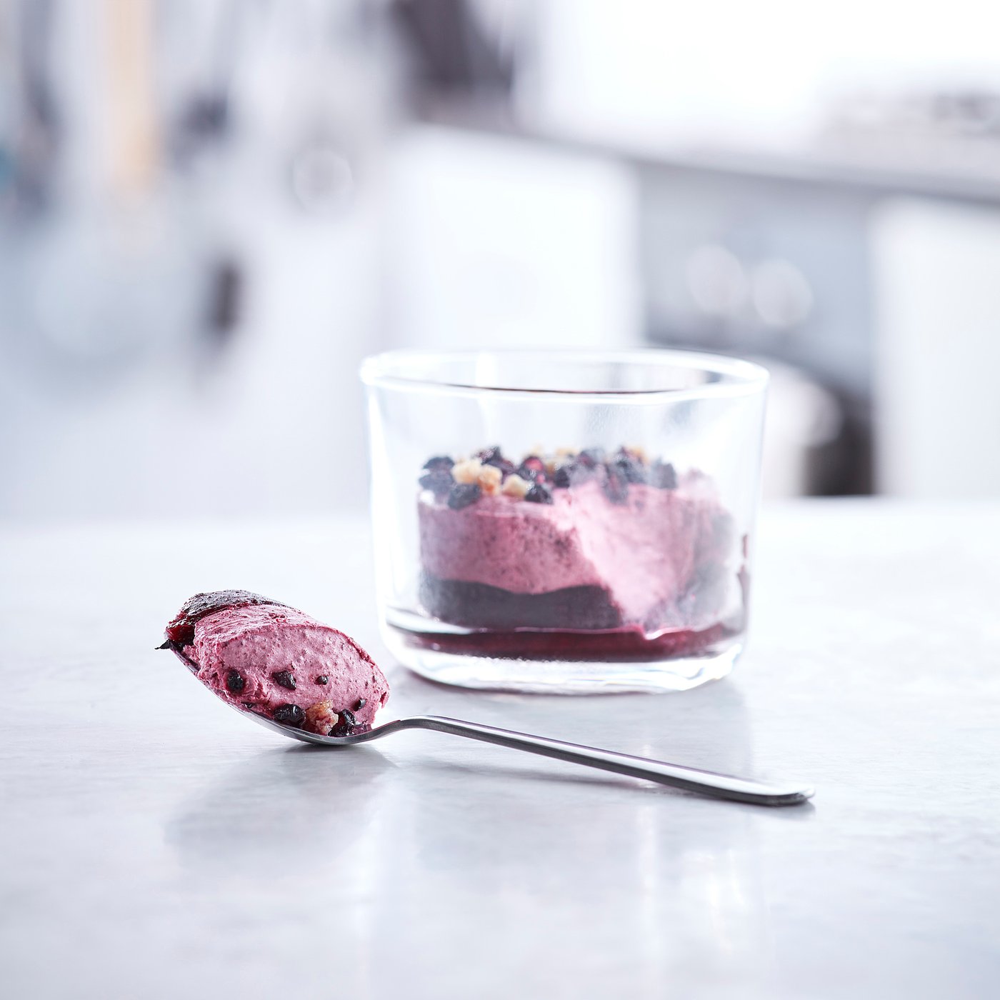 Blueberry mousse IKEA
