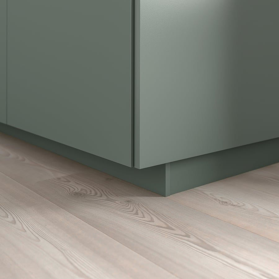 BODARP greygreen, plinth IKEA