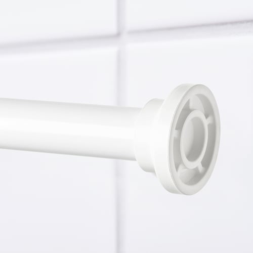 BOTAREN White Extendable Shower Curtain Rod 120200 cm IKEA