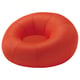 Option: BRÄNNBOLL Inflatable gaming lounge chair, bright orange