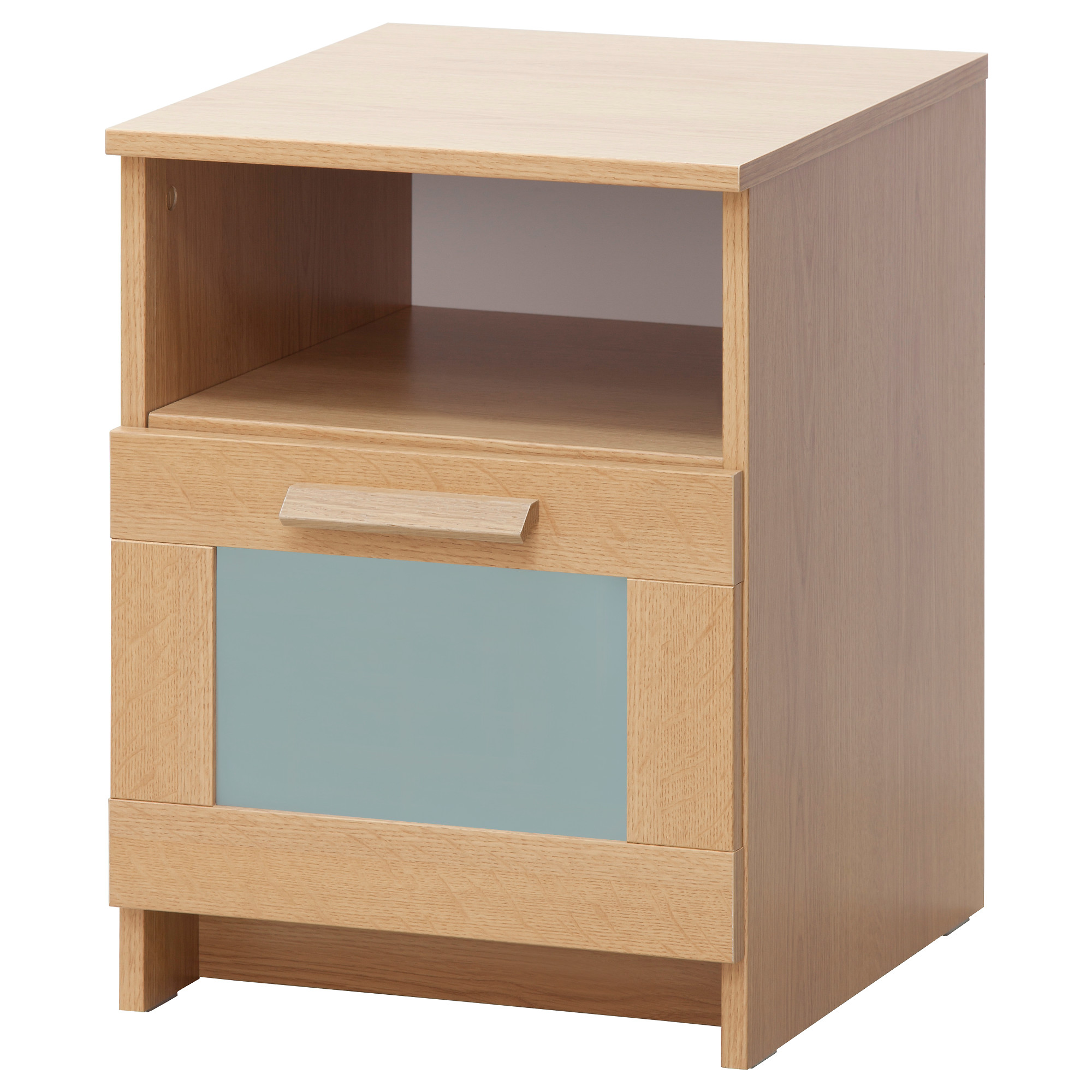 BRIMNES white, Bedside table, 39x41 cm IKEA