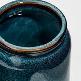 BRUGDHAJ Jar with lid, blue, 1 l