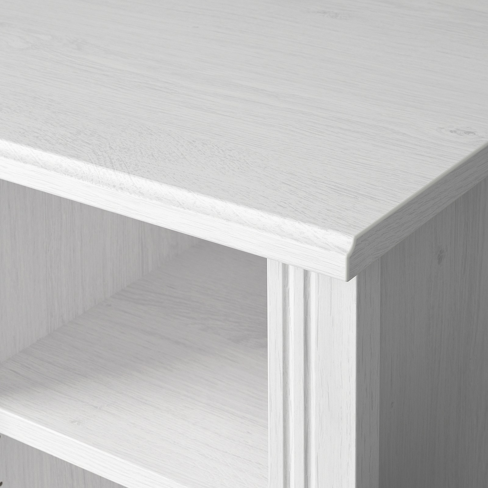 BRUSALI white, Corner desk, 120x73 cm IKEA