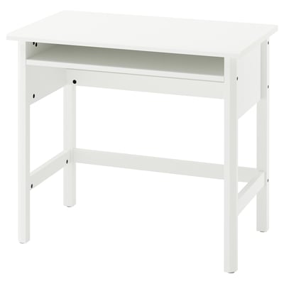 BRYTNING Desk, white, 85x53x75 cm