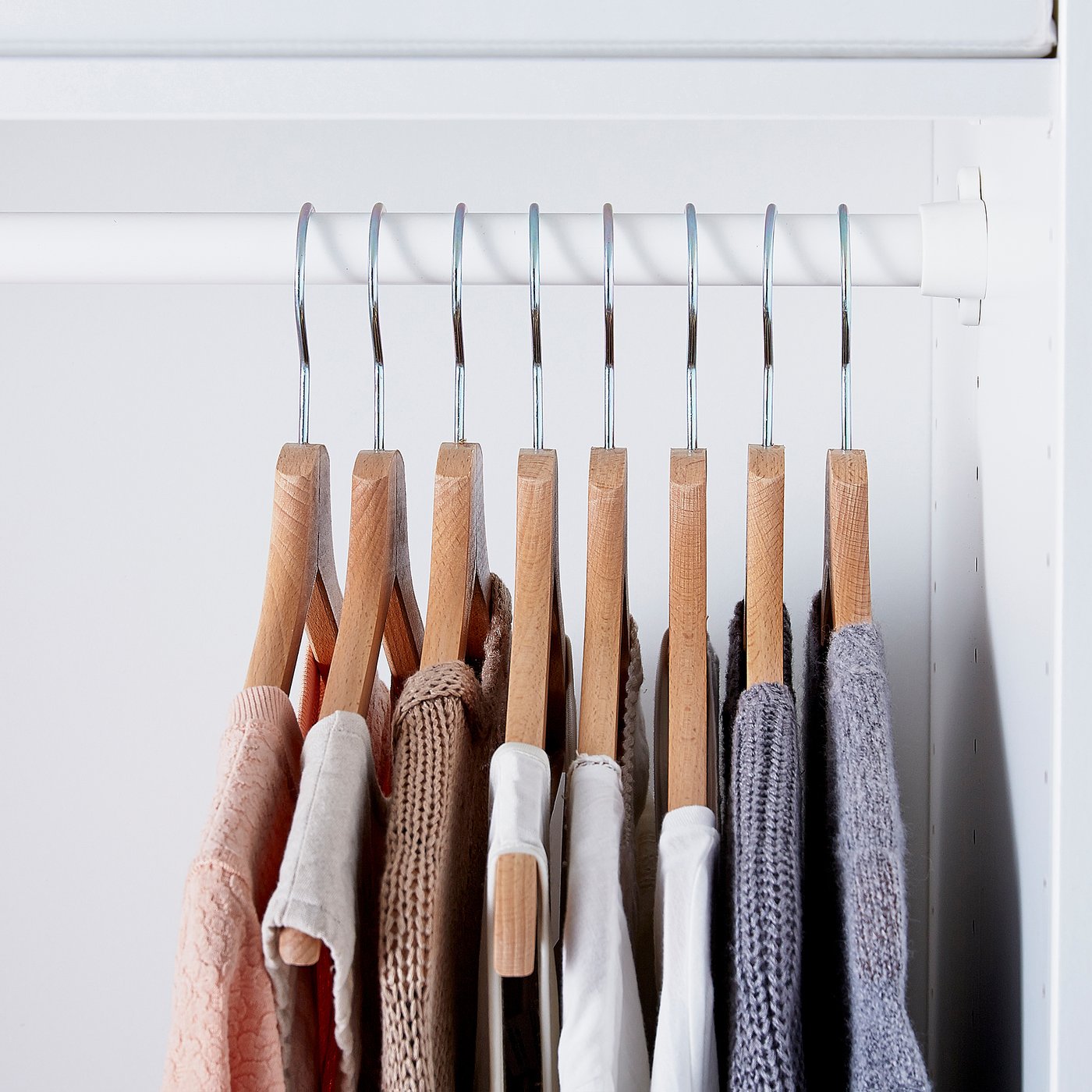 ikea wooden coat hangers