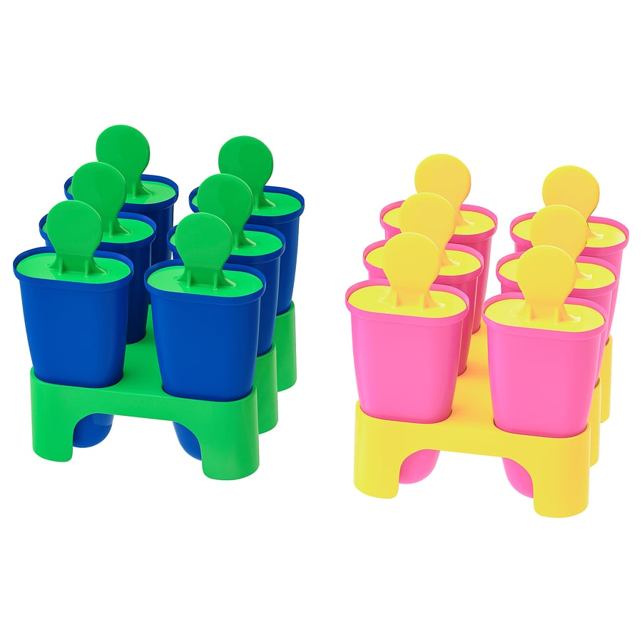 CHOSIGT assorted colours, Ice lolly maker IKEA
