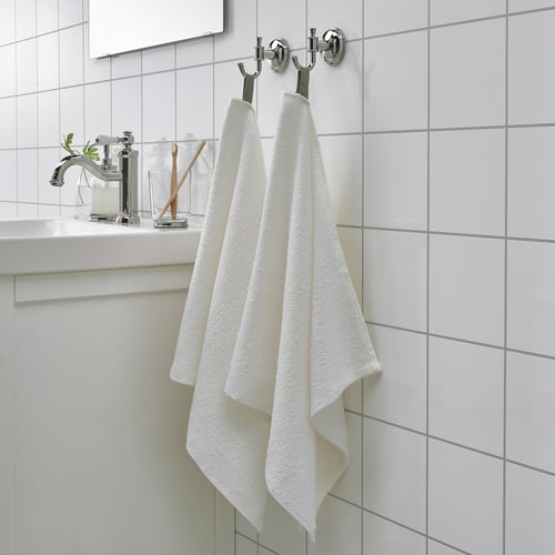 DIMFORSEN Wite Hand Towel, 50x100 cm IKEA