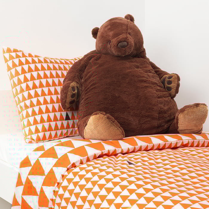 DJUNGELSKOG brown bear, Soft toy IKEA