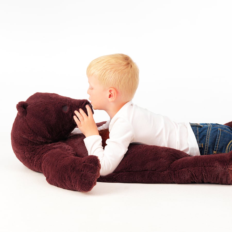 DJUNGELSKOG brown bear, Soft toy - IKEA