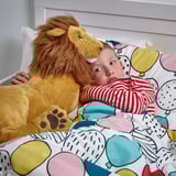 DJUNGELSKOG Soft toy, lion