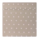 DRÖNA Box, dotted/beige, 33x38x33 cm