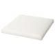 Option: DUVHOLMEN Inner cushion for chair cushion, outdoor off-white, 50x50 cm