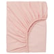 DVALA Fitted sheet, light pink, Super king