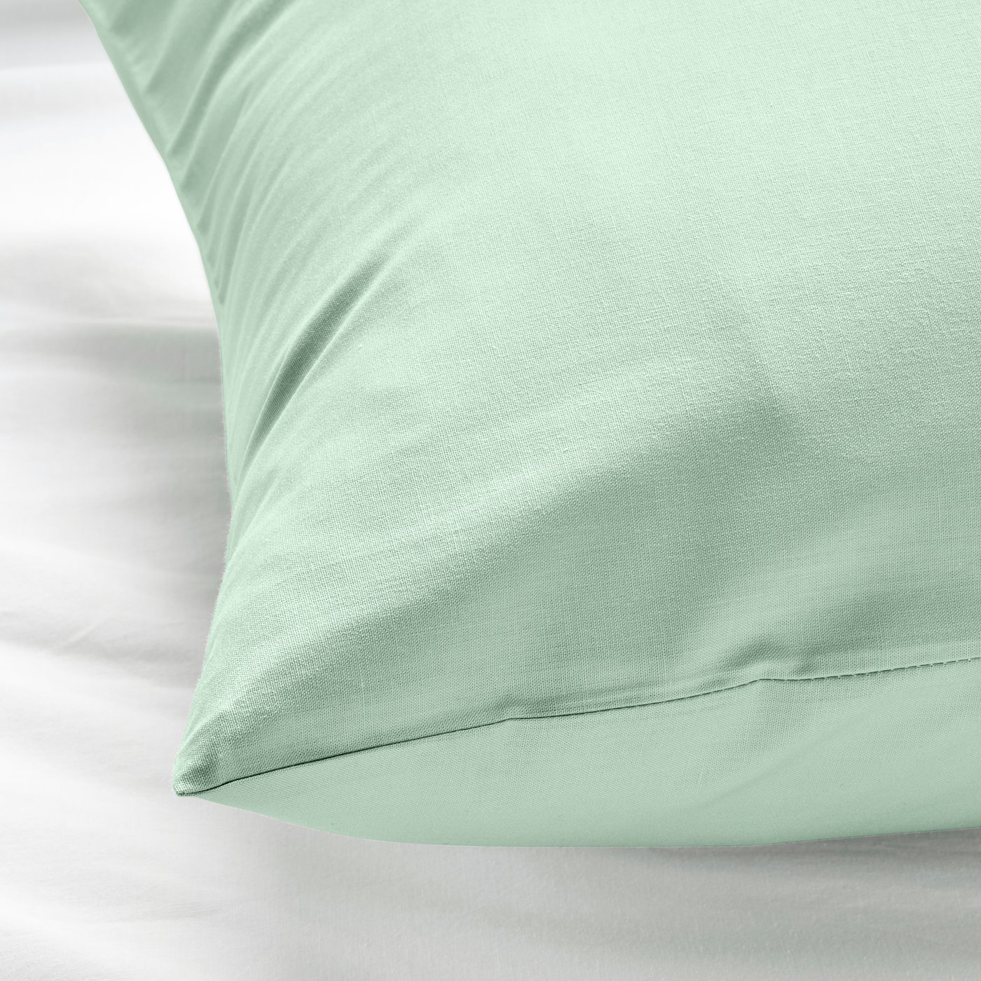 light green pillow cases