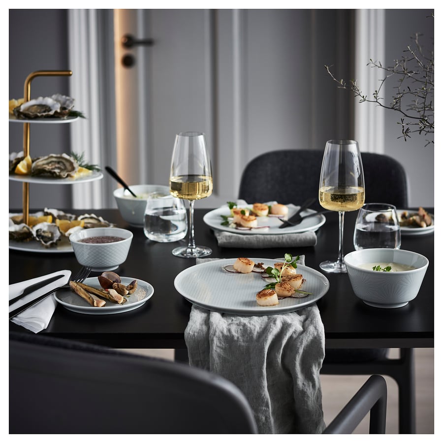 DYRGRIP clear glass, Red wine glass IKEA