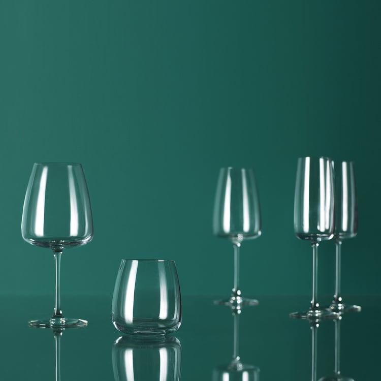 DYRGRIP white wine glass, clear glass, 42 cl IKEA