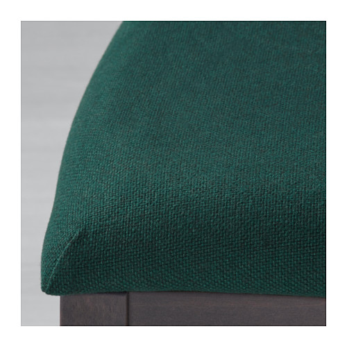 EKEDALEN Chair cover Gunnared dark green IKEA