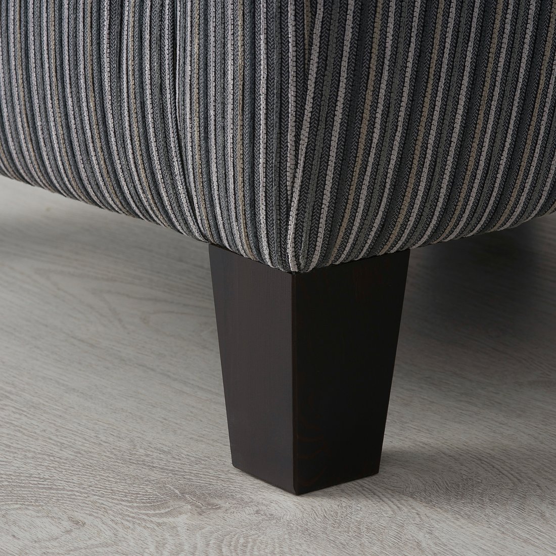 EKENÄS Armchair, stripe grey IKEA