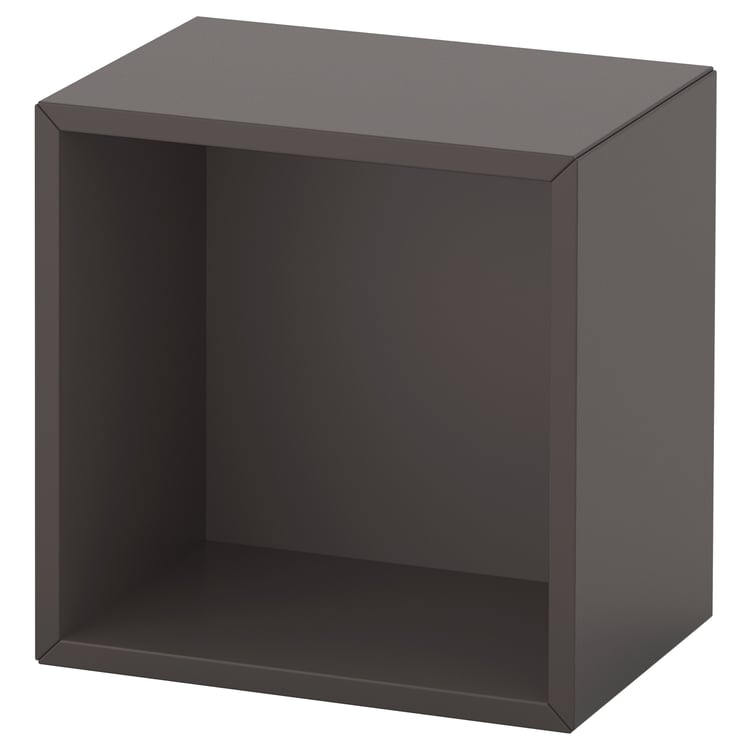 EKET dark grey, Wallmounted shelving unit, 35 x25 x35 cm IKEA